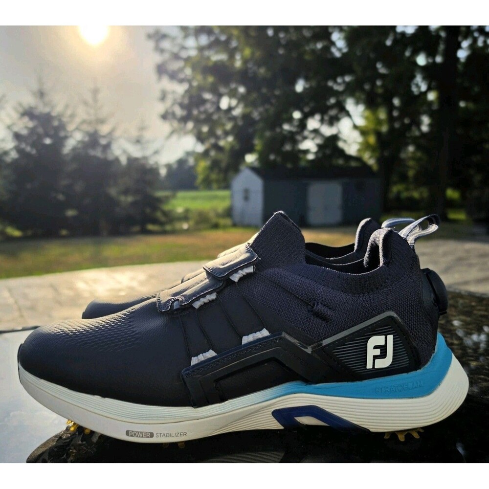 FootJoy HyperFlex BOA 55456 Golf Shoes Men’s 9.5 M Navy Waterproof Excellent